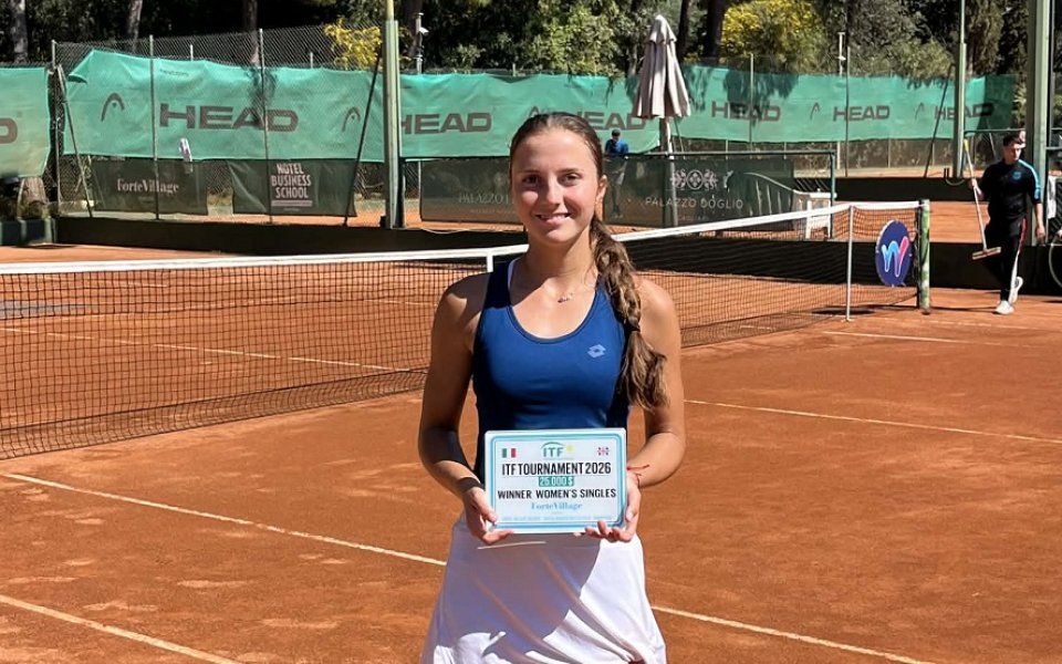 Страхотно! Роси Денчева прегази първата поставена за най-голямата си титла