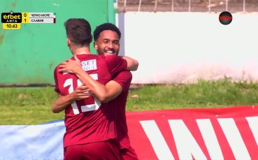 Черно море – Славия 0:1 /първо полувреме/