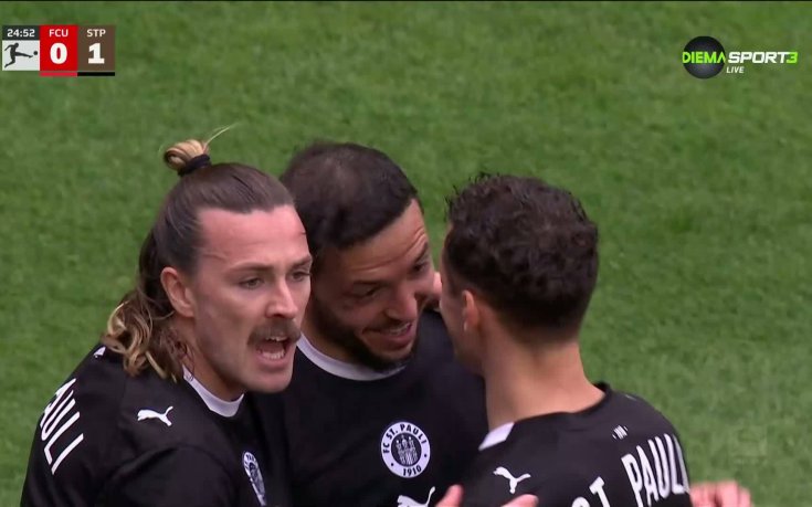 Унион Берлин - Ст. Паули 1:1 /репортаж/