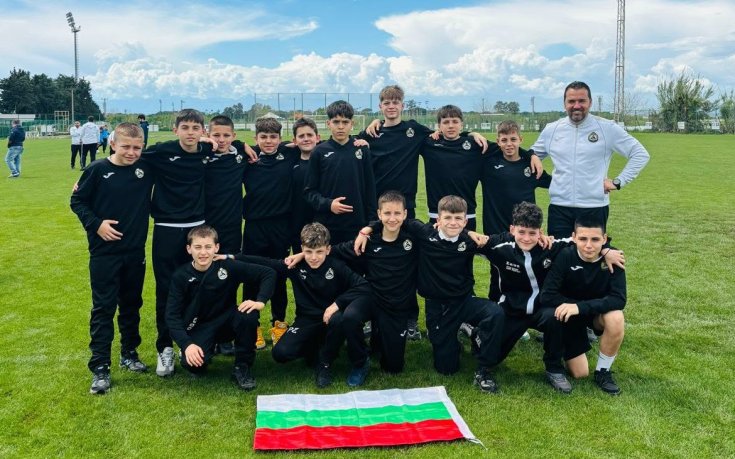 Славия U12 се завърна с медали от голям турнир в Анталия