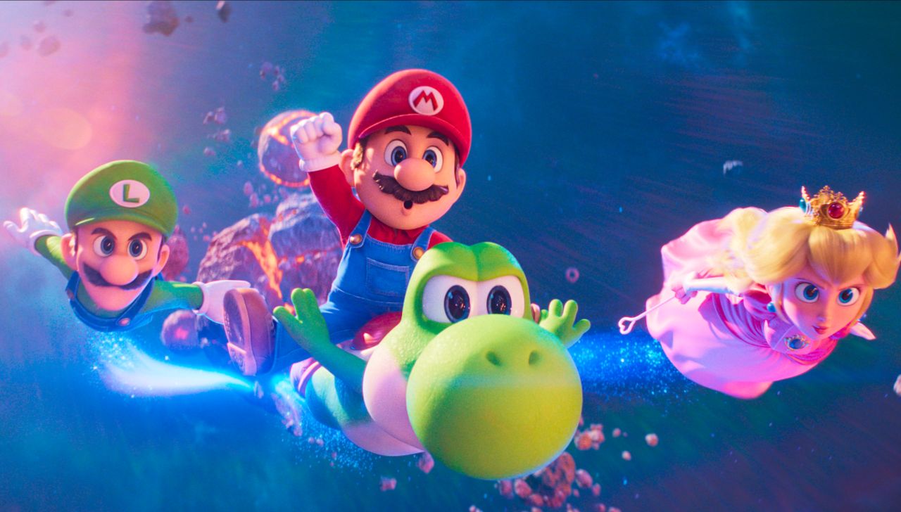 „Супер Марио Галактиката: Филмът" е най-гледан в киносалоните у нас през миналата седмица