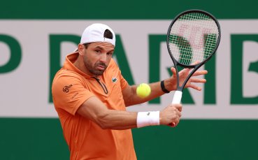 Лоши новини: Григор изхвърча от основната схема на Ролан Гарос