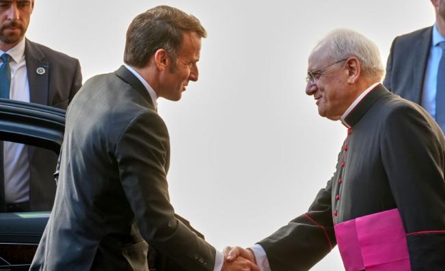 Макрон и папа Лъв XIV проведоха първа лична среща във Ватикана