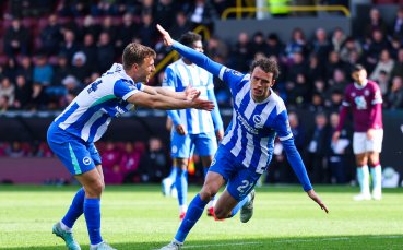 Брайтън мечтае смело за Европа и запрати Бърнли към Чемпиъншип