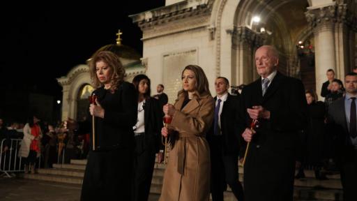 Патриарх Даниил възвести Христовото Възкресение и благослови българския народ