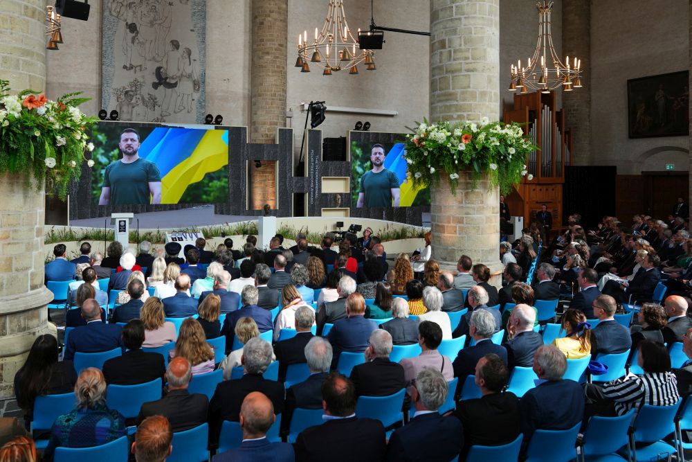 Зеленски получи награда за смелостта, проявена по време на войната с Русия