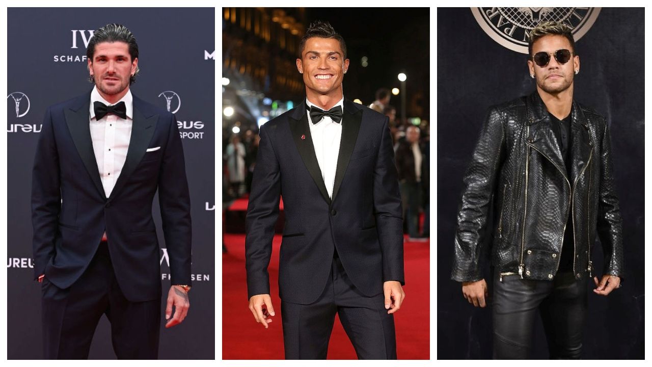 От терена до червения килим: Най-добре облечените футболисти преди Световното