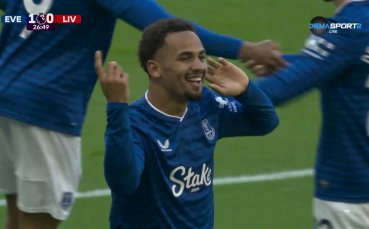 Илиман Ндиайе вкара, но гол за Евертън нямаше (видео)