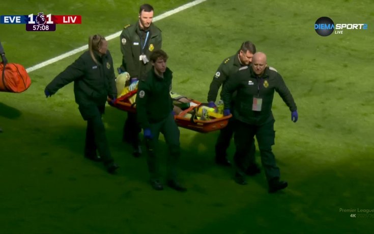 Пореден удар за Ливърпул! Мамардашвили беше изнесен на носилка в дербито (видео)