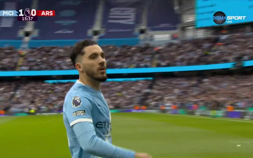 Шерки откри за Сити срещу Арсенал