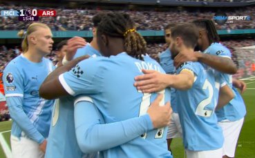 Манчестър Сити - Арсенал 1:1 /първо полувреме/