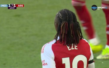 Гредата попречи и на Арсенал да се разпише