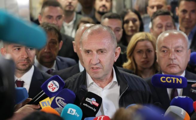 Румен Радев: Това е победа на надеждата над недоверието, на свободата над страха