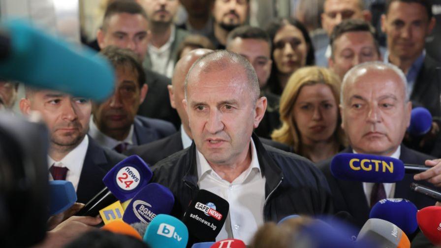 Румен Радев: Това е победа на надеждата над недоверието, на свободата над страха