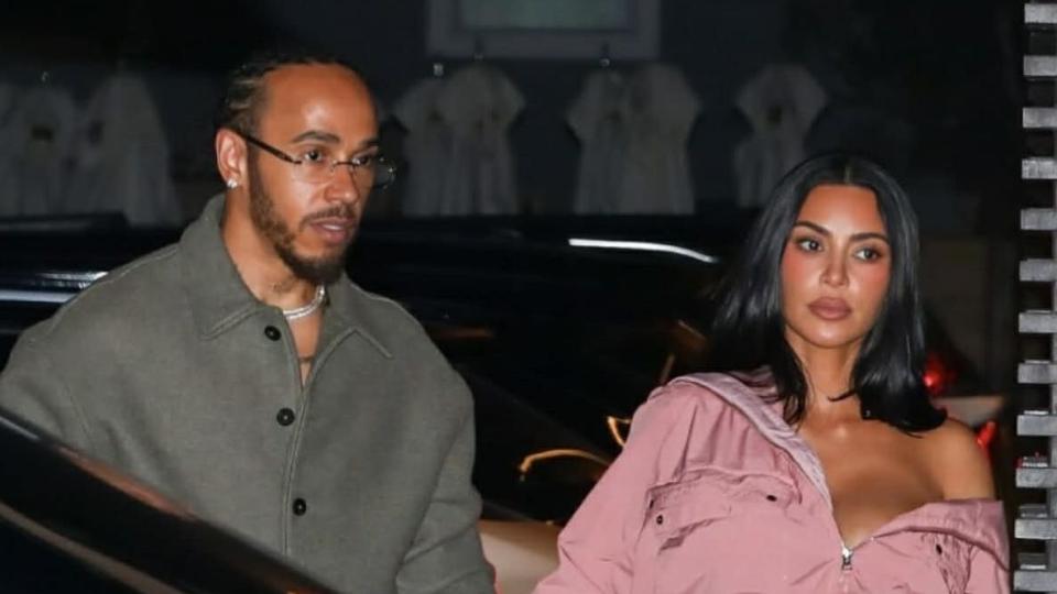 Ким Кардашиян Люис Хамилтън