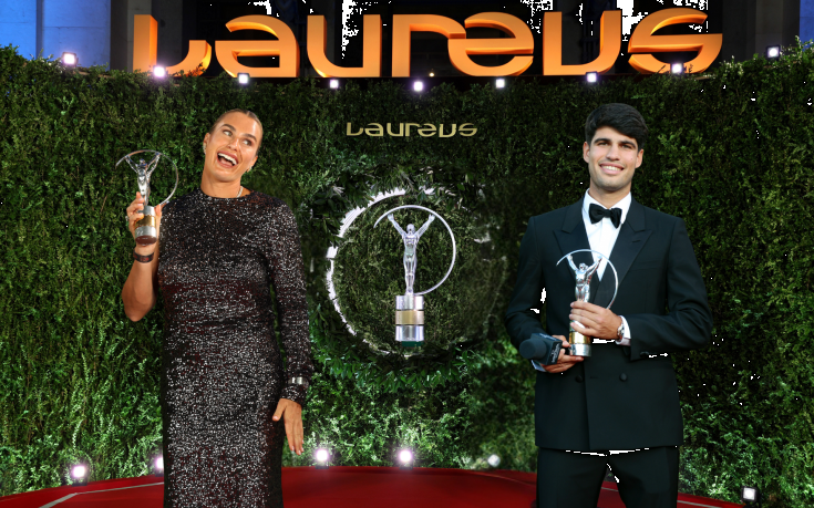 Отива им: Сабаленка и Алкарас се разходиха по червения килим като №1 в света на спорта