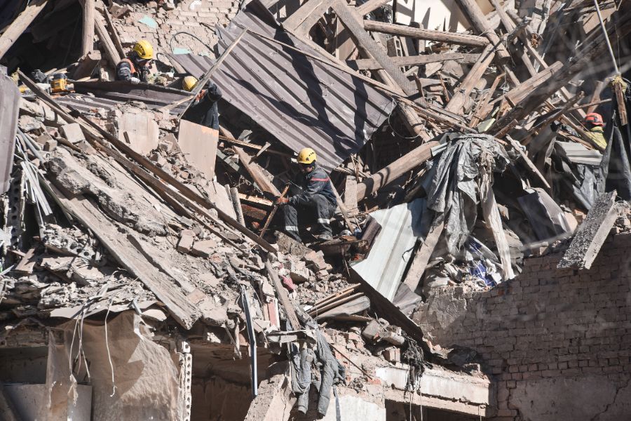 <p>Масирана руска атака срещу Украйна.</p>