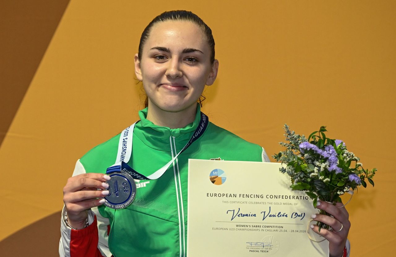 Вероника Василева стана европейски шампион по фехтовка