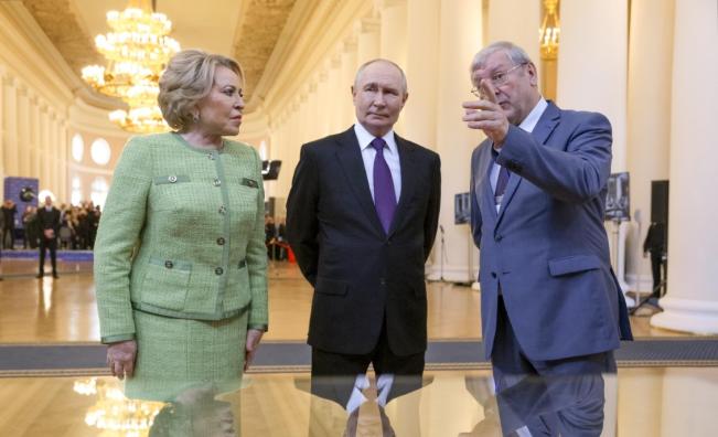 Путин с първа предизбора реч в Русия