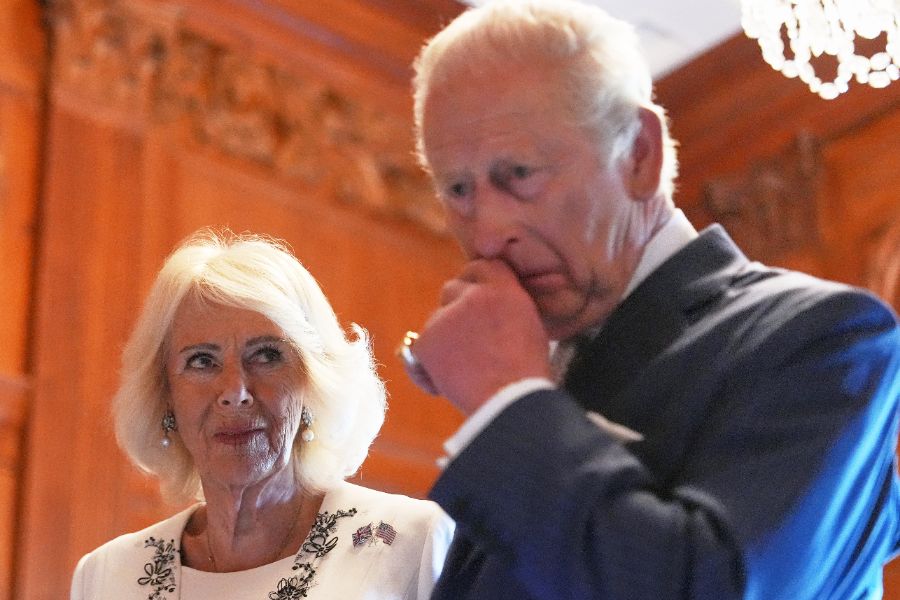 <p>Крал Чарлз и кралица Камила на държавно посещение в САЩ.</p>