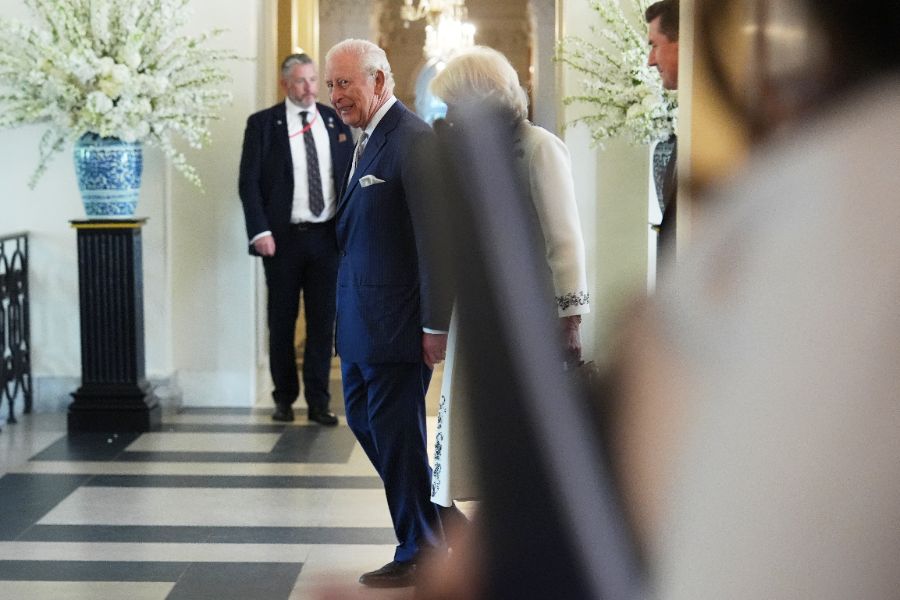 <p>Крал Чарлз и кралица Камила на държавно посещение в САЩ.</p>