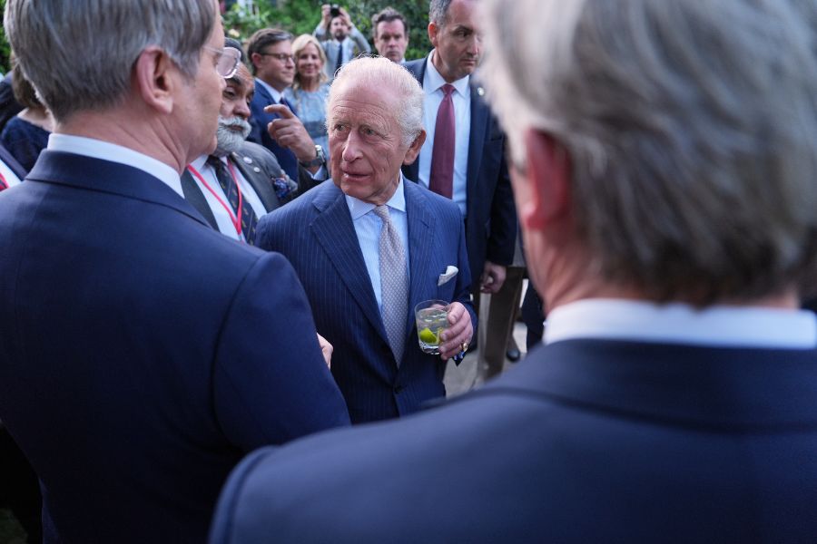 <p>Крал Чарлз и кралица Камила на държавно посещение в САЩ.</p>