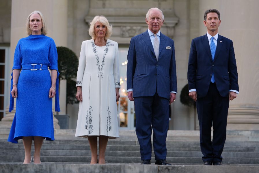 <p>Крал Чарлз и кралица Камила на държавно посещение в САЩ.</p>