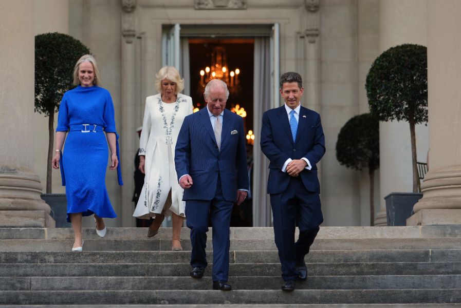 <p>Крал Чарлз и кралица Камила на държавно посещение в САЩ.</p>