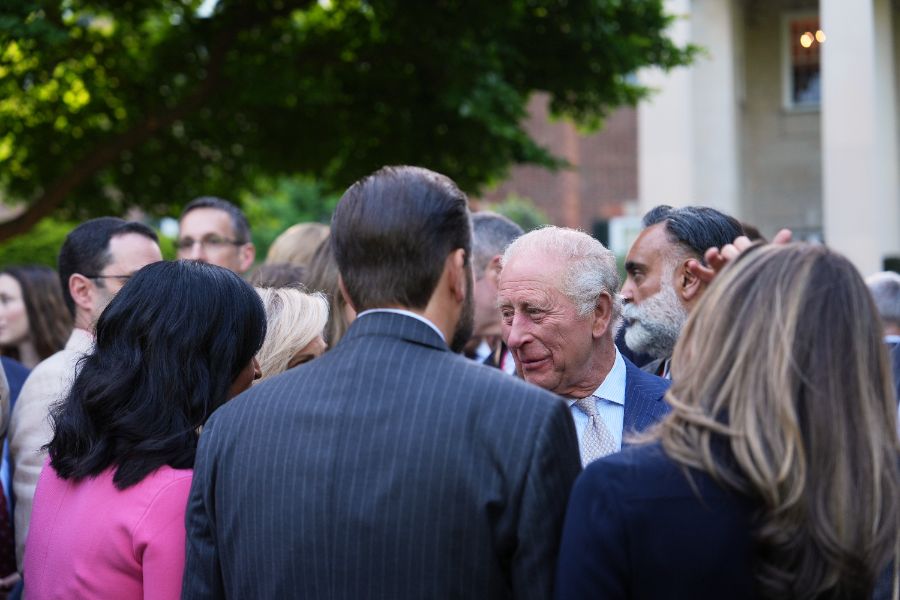 <p>Крал Чарлз и кралица Камила на държавно посещение в САЩ.</p>