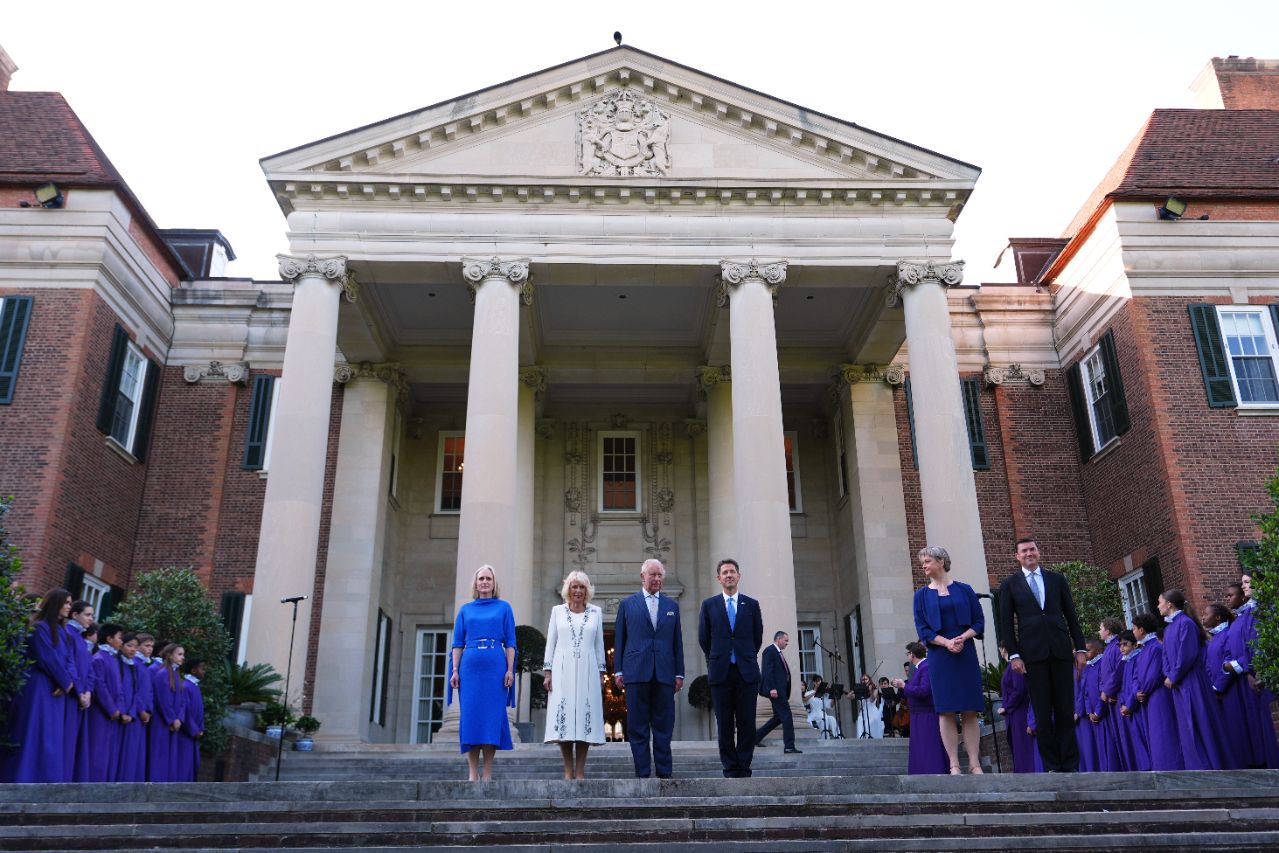 <p>Крал Чарлз и кралица Камила на държавно посещение в САЩ.</p>