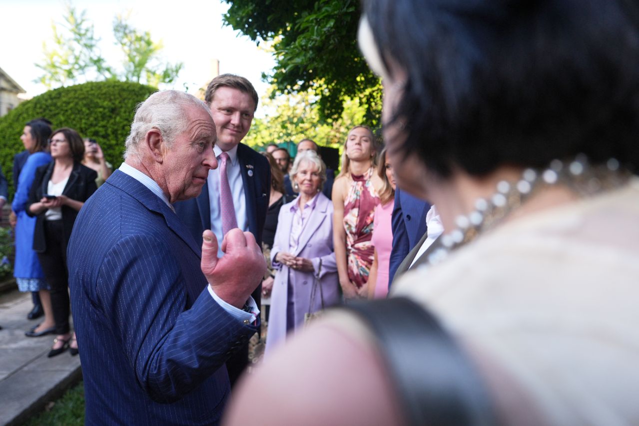 <p>Крал Чарлз и кралица Камила на държавно посещение в САЩ.</p>