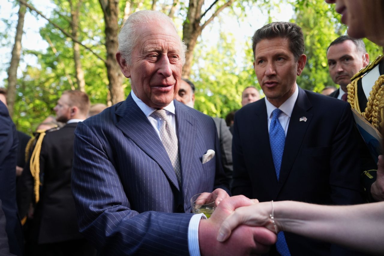 <p>Крал Чарлз и кралица Камила на държавно посещение в САЩ.</p>