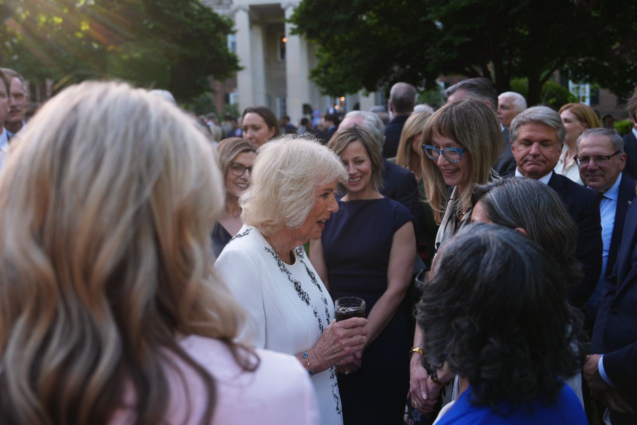 <p>Крал Чарлз и кралица Камила на държавно посещение в САЩ.</p>