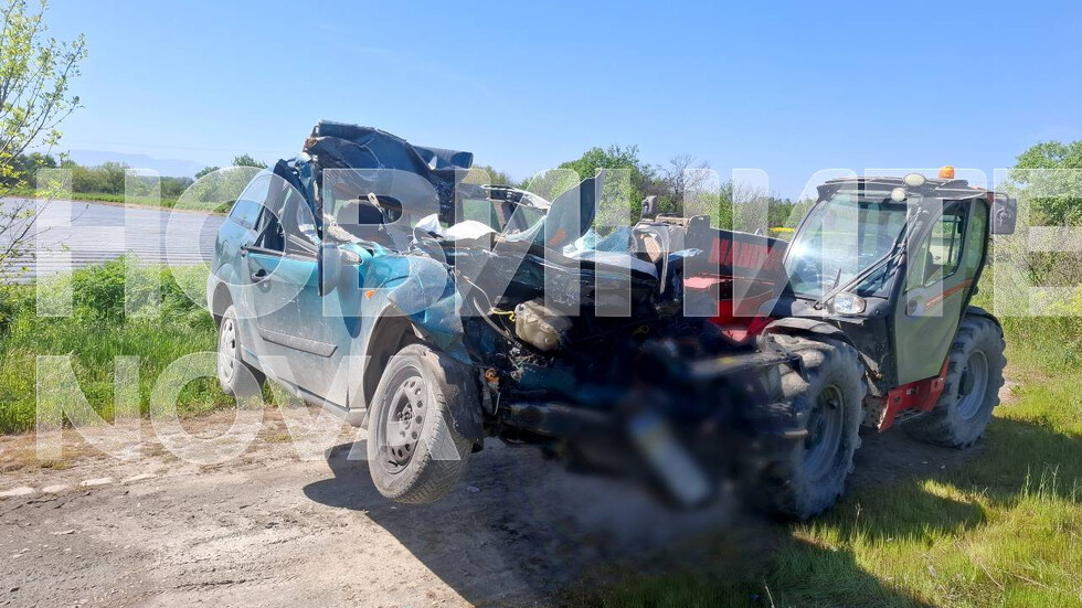 Фатален сблъсък край Пловдив: Млад мъж загина при катастрофа с трактор