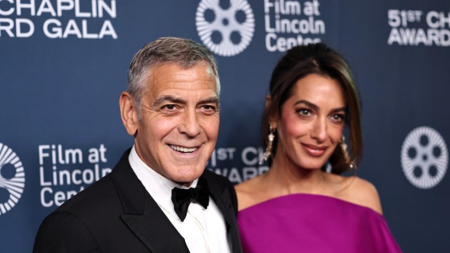 Блясък в Ню Йорк: Джордж Клуни получи престижна награда, придружен от ослепителната Амал