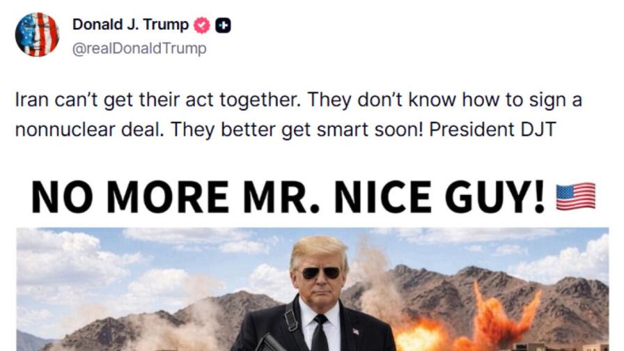 Тръмп заплаши Иран: По-добре да поумнеят - и то бързо!