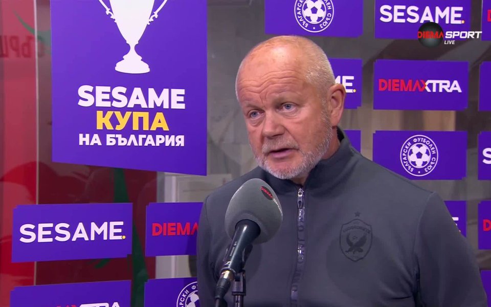 Пер-Матиас Хьогмо: Целта на Лудогорец е второто място