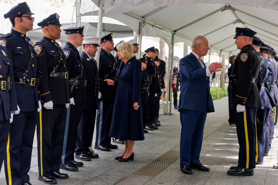 Крал Чарлз III и кралица Камила започнаха посещението си в Ню Йорк.