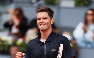 Сензацията е факт! Палачът ни от Купа Дейвис детронира шампиона в Мадрид (видео)