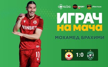 Мохамед Брахими над всички на ЦСКА - Лудогорец