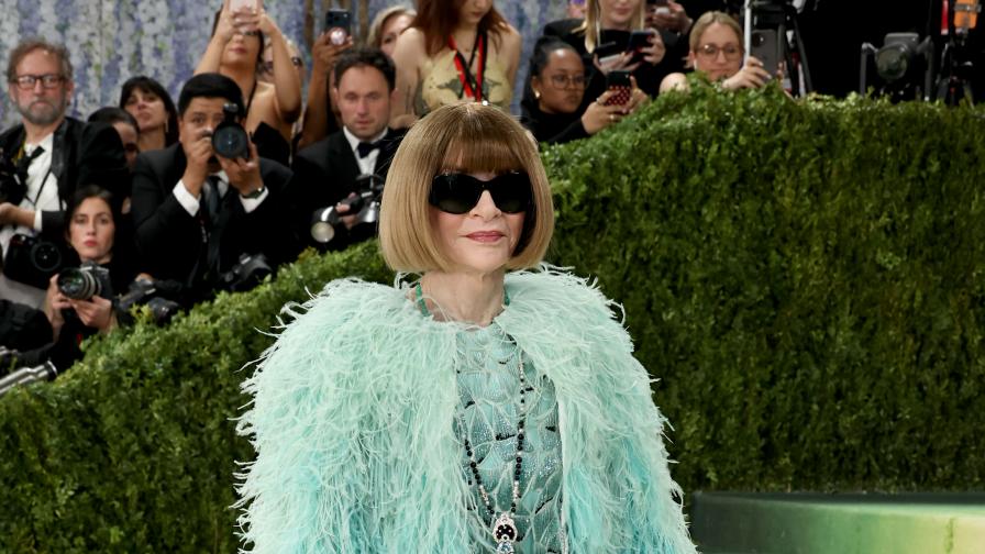 Met Gala: Анна Уинтур впечатлява с пера и...