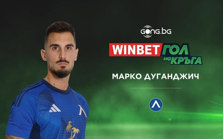 Марко Дуганджич спечели WINBET Гол на кръга
