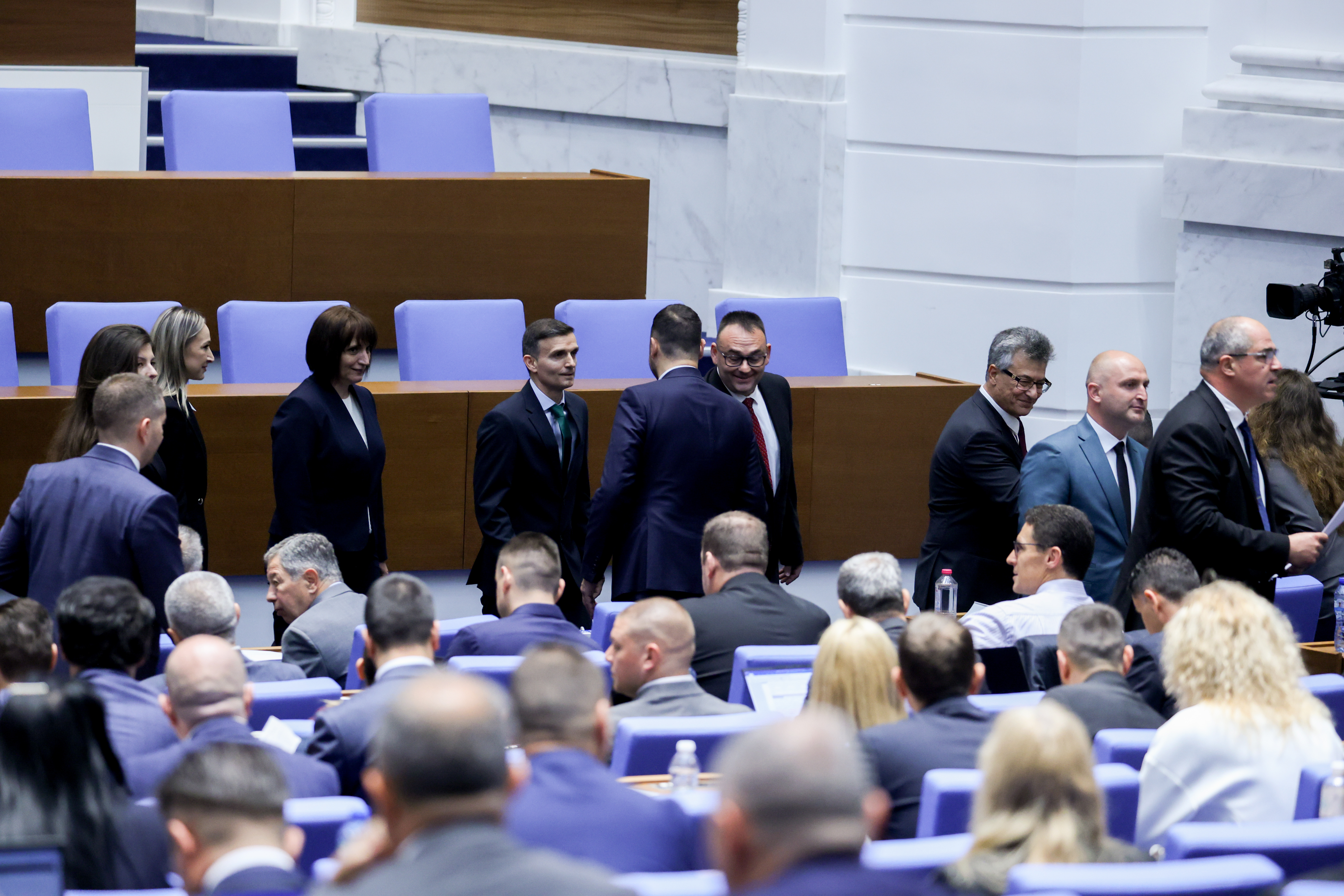 <p>Първо редовно заседание на кабинета "Радев".</p>