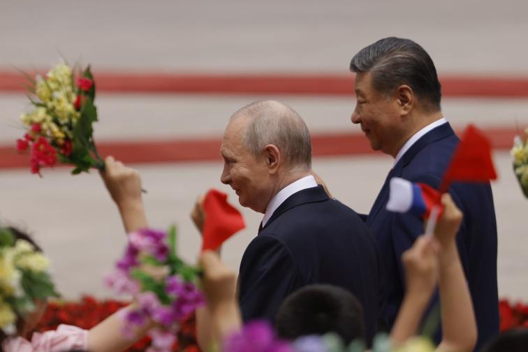 Си путин среща китай