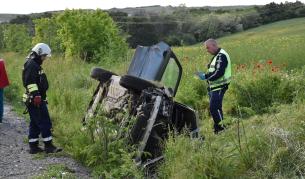 Шофьор загина при катастрофа на пътя Хасково - Минерални бани