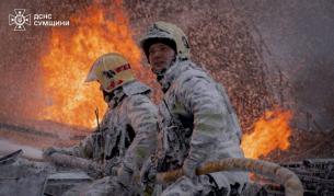 <p>Руски дрон удари погребално шествие&nbsp;край Суми</p>
