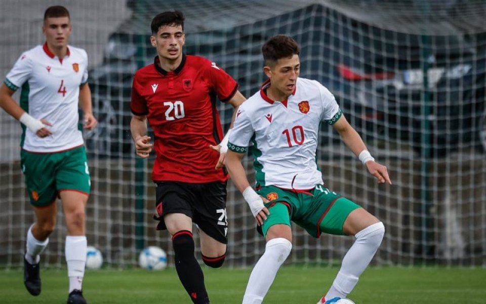 България U19 удари Албания в контрола