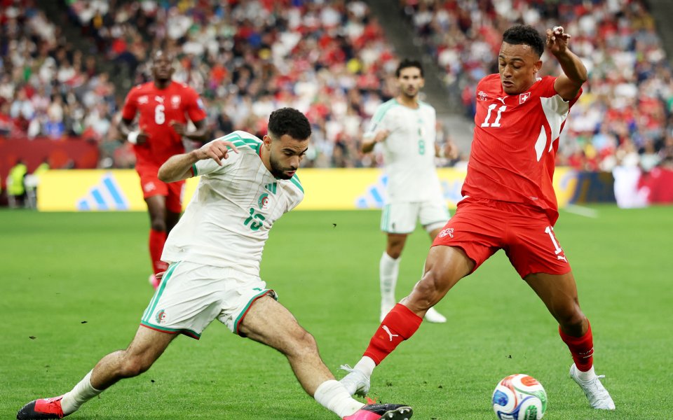 Switzerland beats Algeria 2-0 to reach the World Cup round of 16 tie