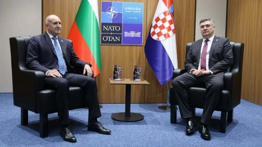 Румен Радев и Зоран Миланович обсъдиха сигурността и отбраната в рамките на срещата на върха на НАТО