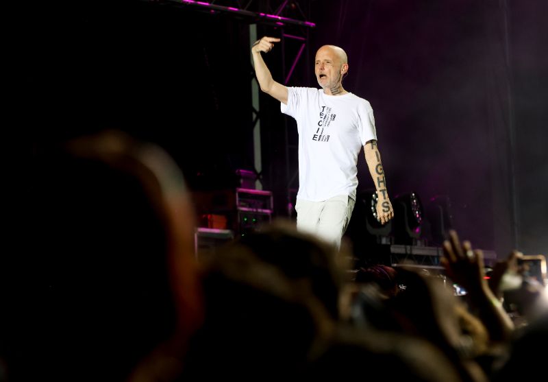 <p>Американският музикант и композитор Moby с концерт на главната сцена на фестивала PhillGood на Гребната база в Пловдив.</p>